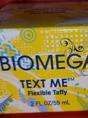 Lot Of 2 - AQUAGE Biomega - Text Me Flexible Taffy 2 oz Each - New In Box